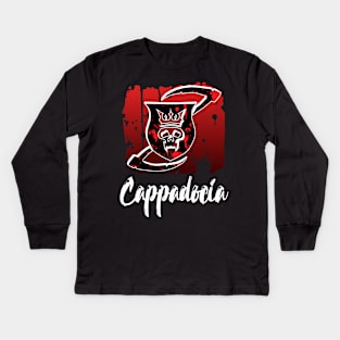 Cappadocia Darkness Kids Long Sleeve T-Shirt
